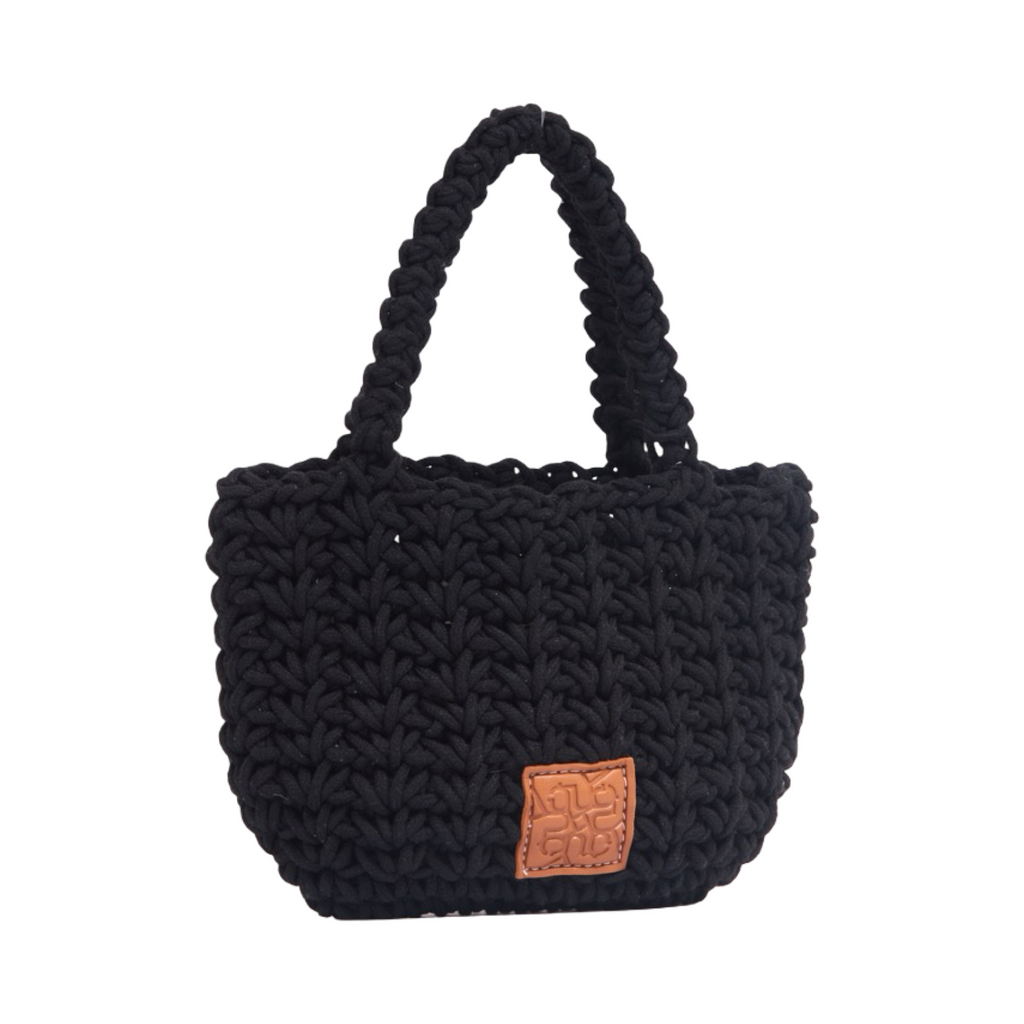 Everyday Earth – Knitted Mini Bag – Black