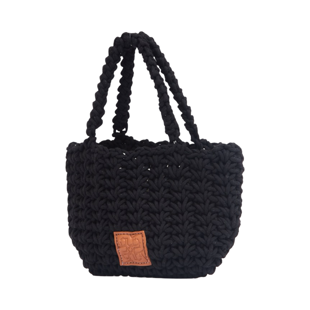 Everyday Earth – Knitted Mini Bag – Black