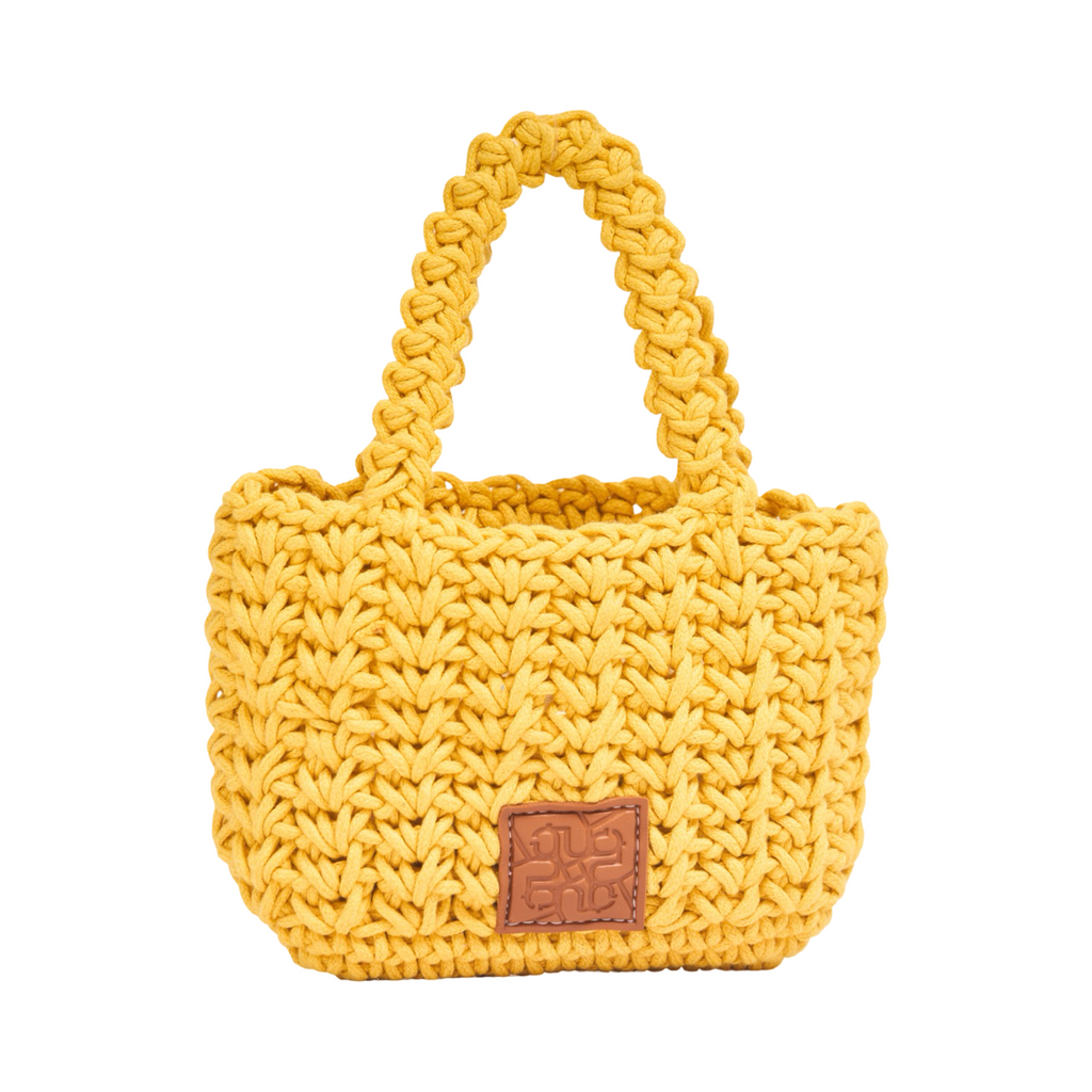 Everyday Earth – Knitted Mini Bag – Yellow