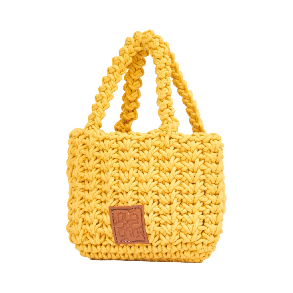 Everyday Earth – Knitted Mini Bag – Yellow