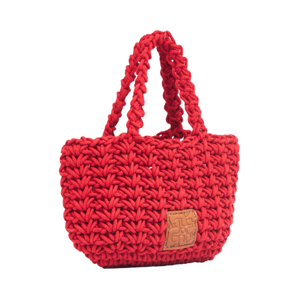 Everyday Earth – Knitted Mini Bag – Red