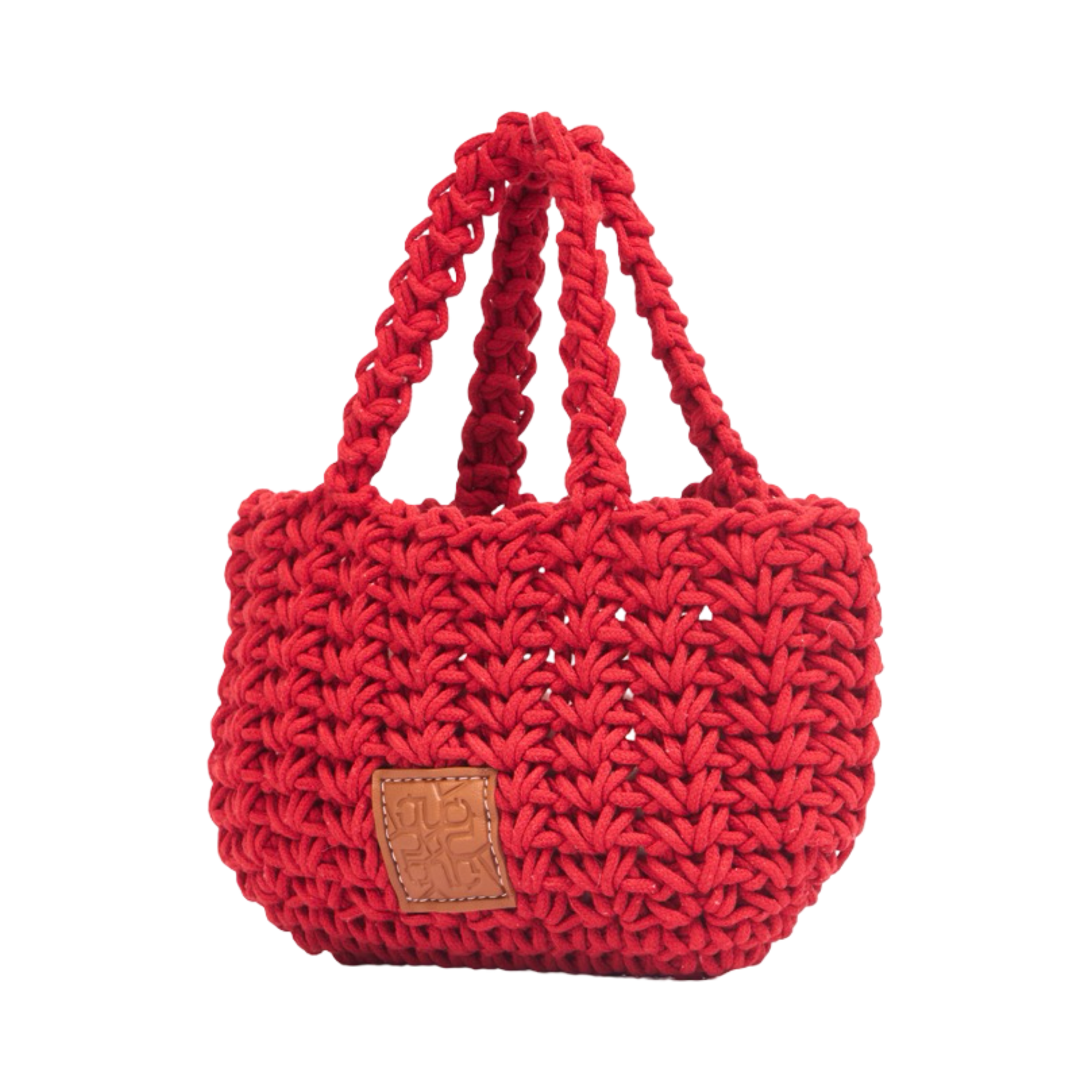 Everyday Earth – Knitted Mini Bag – Red