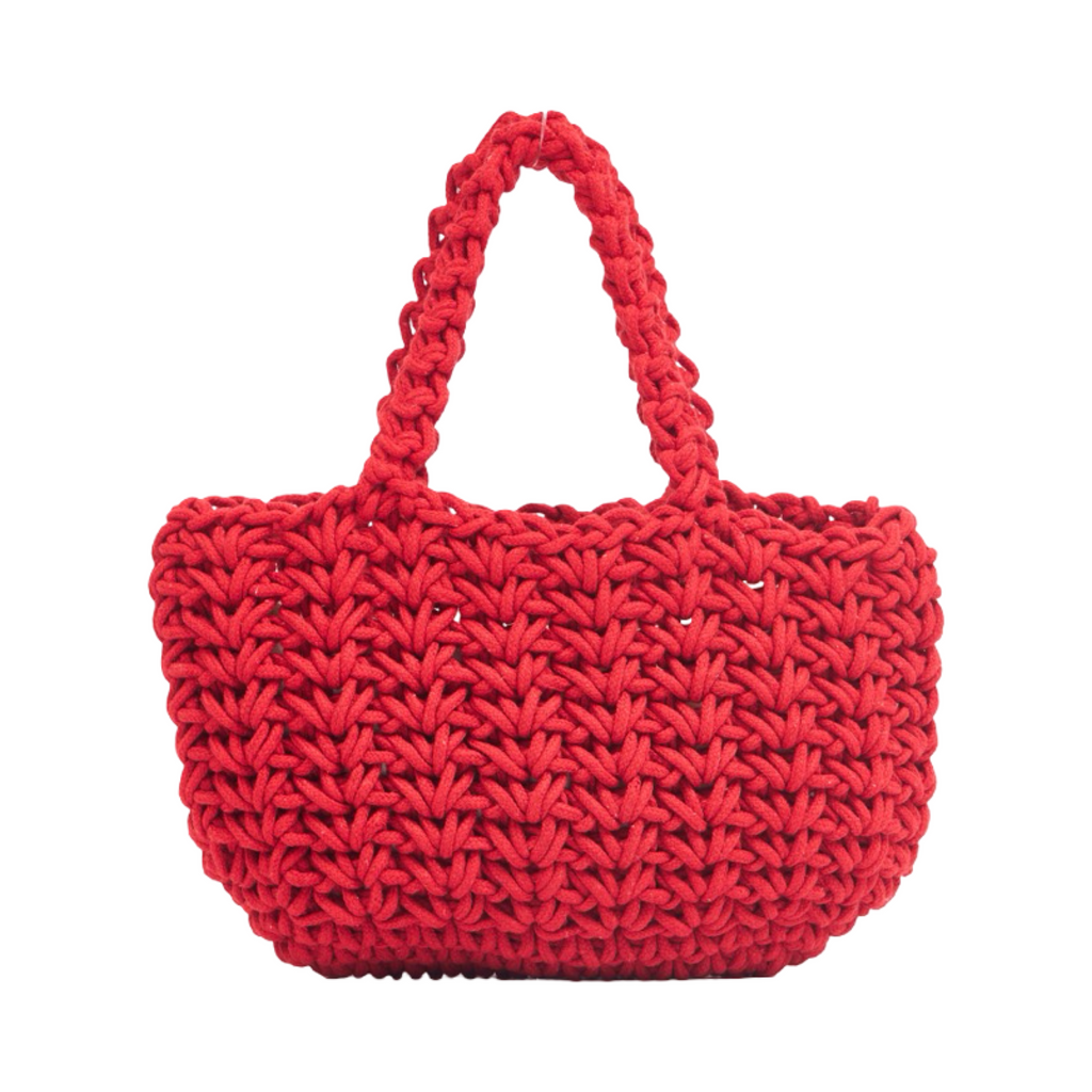 Everyday Earth – Knitted Mini Bag – Red