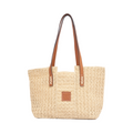 Everyday Earth – Straw Tote Bag – Beige