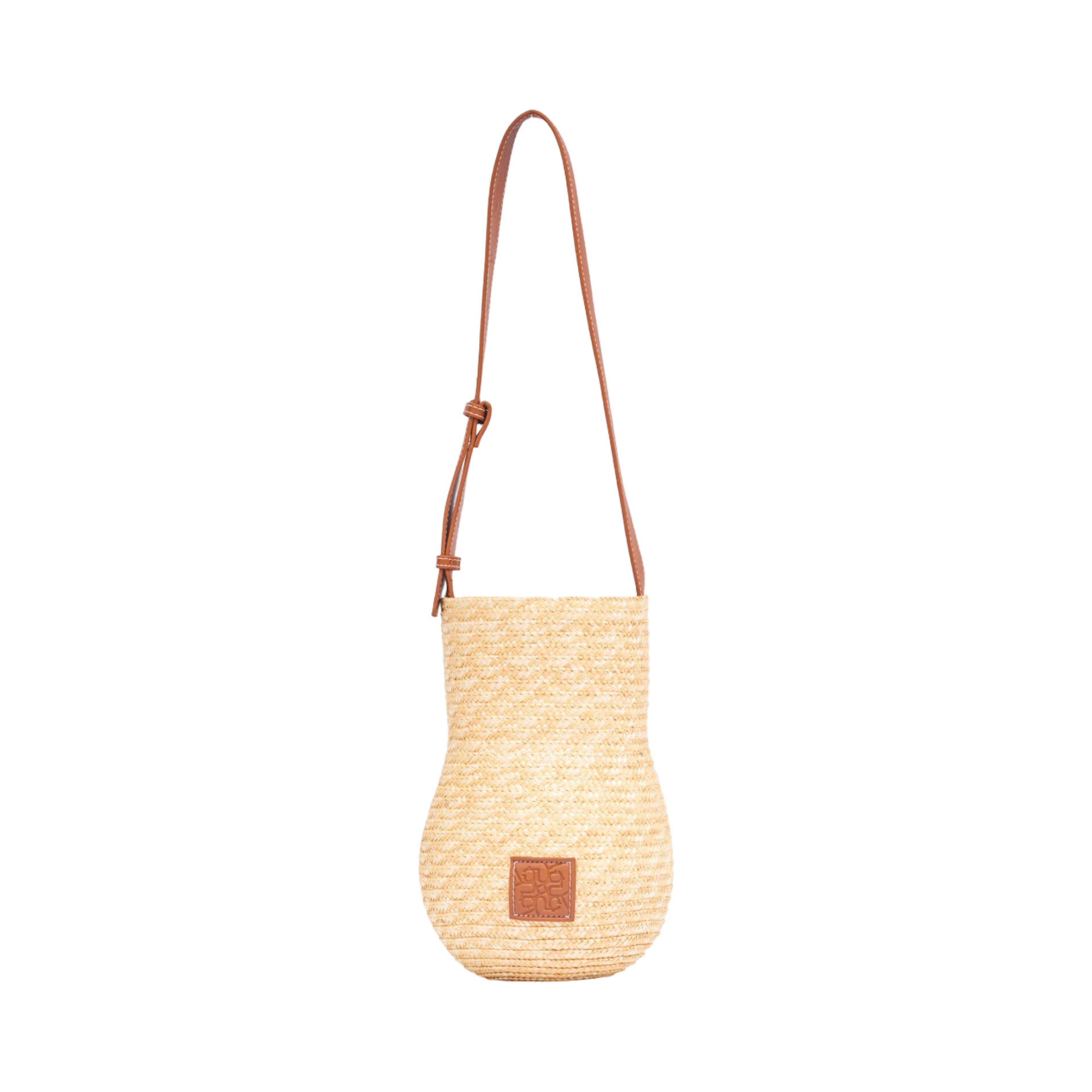 Everyday Earth – Straw Vase Bag – Beige