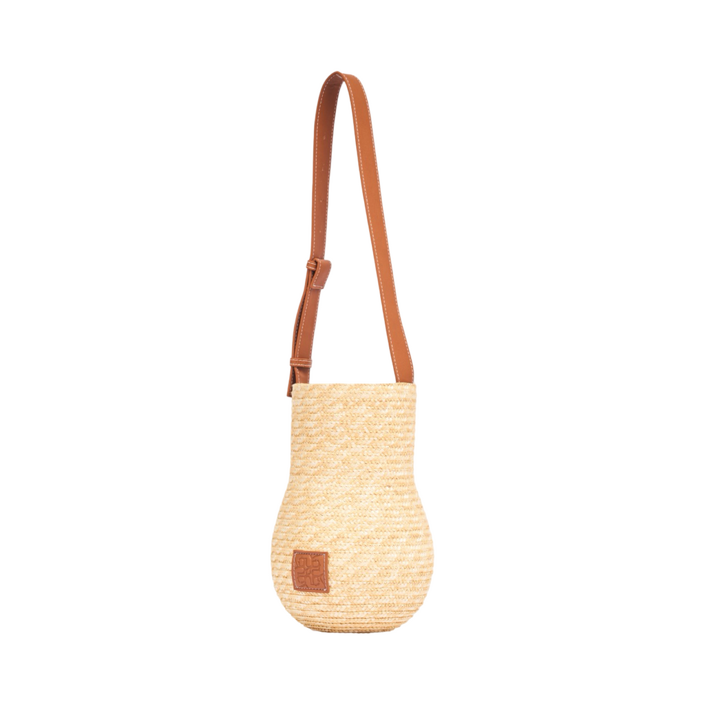 Everyday Earth – Straw Vase Bag – Beige