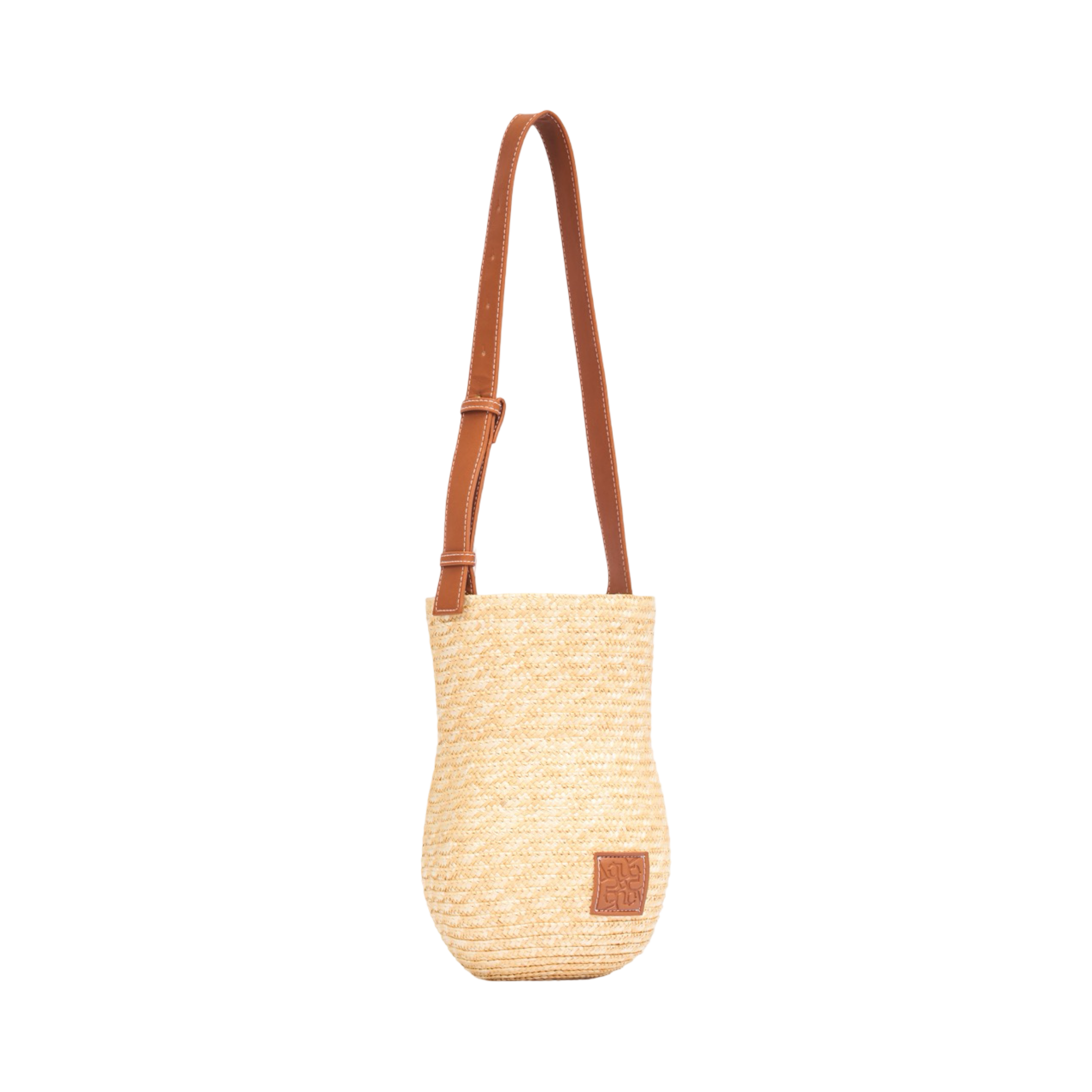 Everyday Earth – Straw Vase Bag – Beige