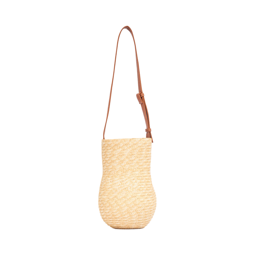 Everyday Earth – Straw Vase Bag – Beige
