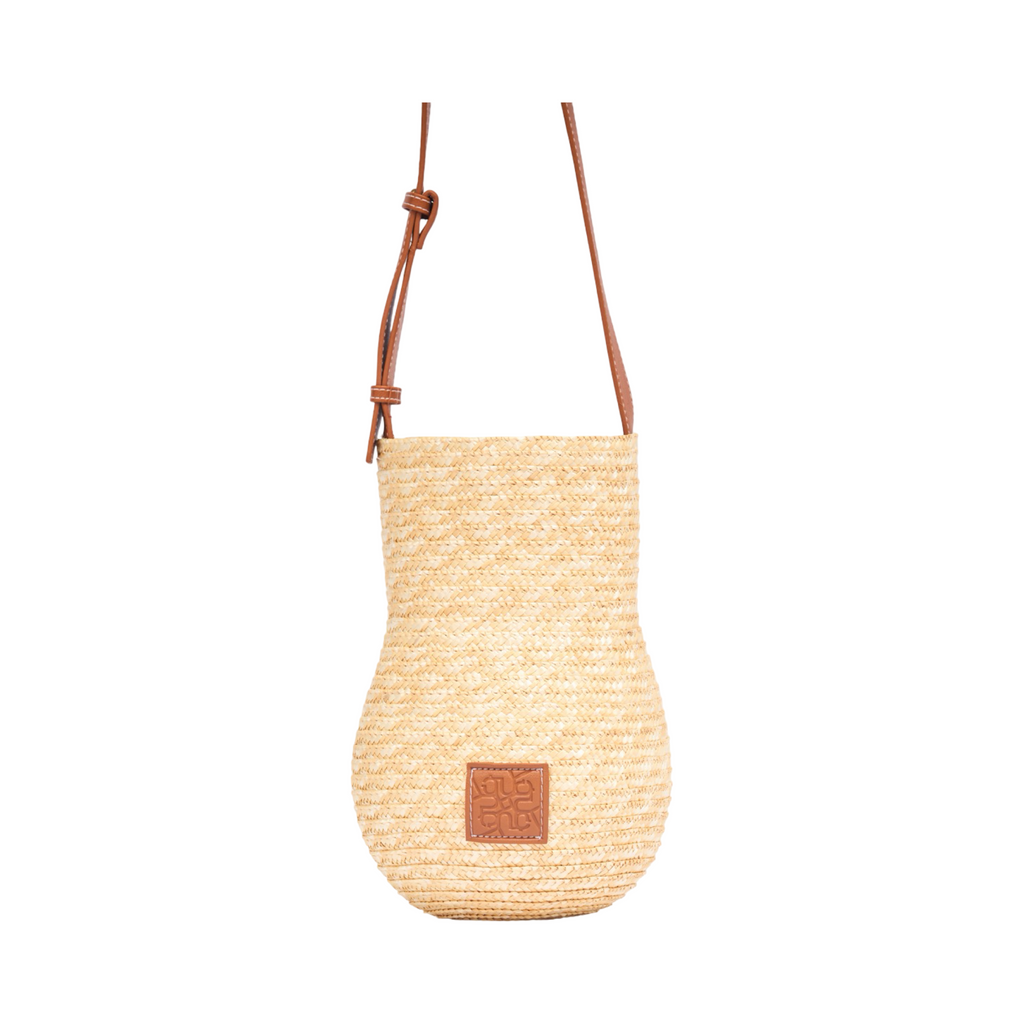 Everyday Earth – Straw Vase Bag – Beige