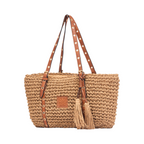 Everyday Earth – Tote Bag with Tassel – Brown