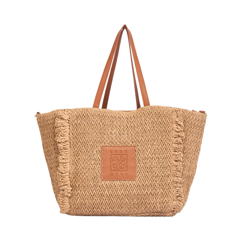 Everyday Earth – Straw Shoulder Bag – Brown