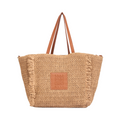 Everyday Earth – Straw Shoulder Bag – Brown