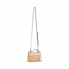 Artisan Vovage – Vanity Straw Crossbody – Ivory