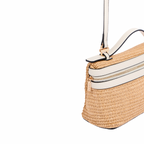 Artisan Vovage – Vanity Straw Crossbody – Ivory