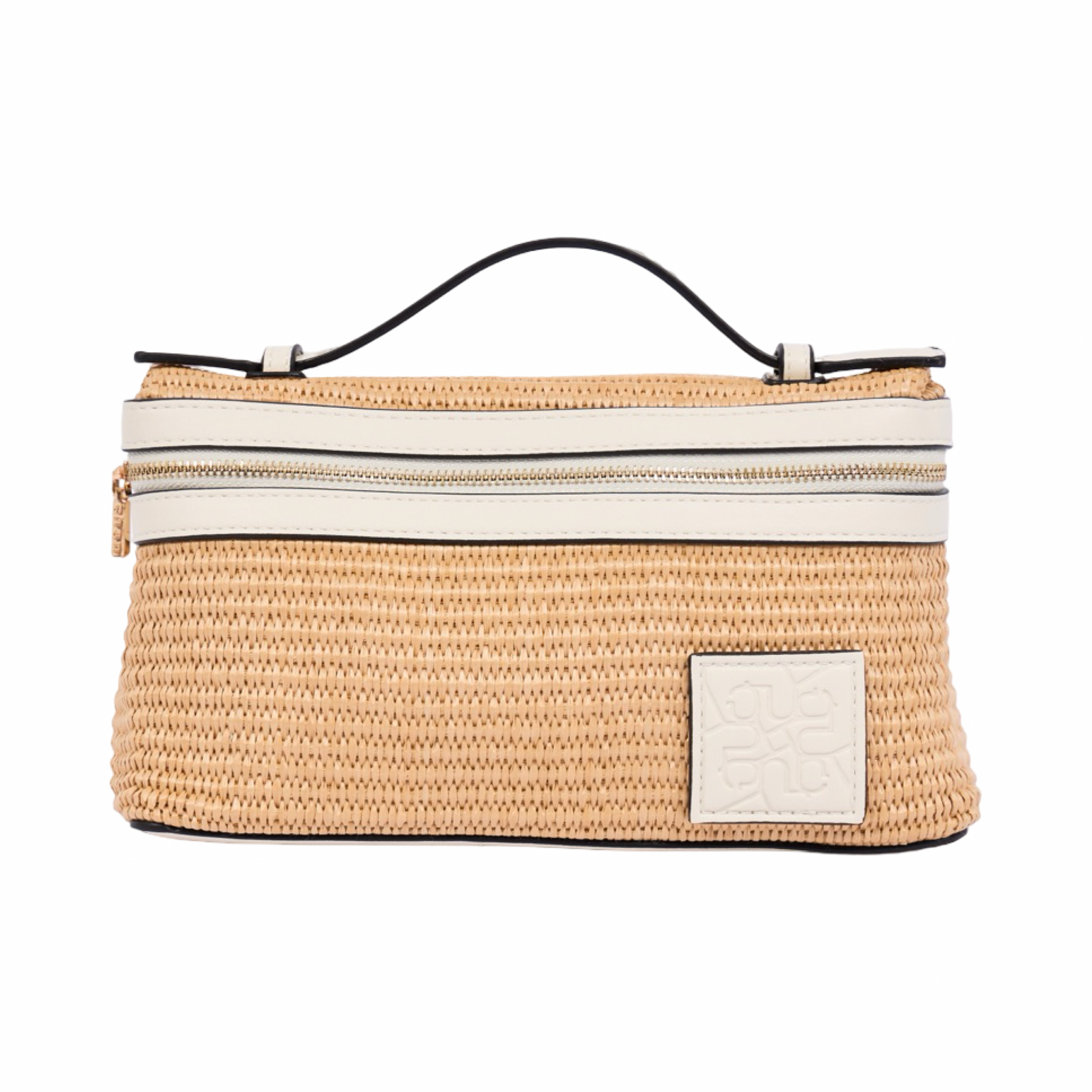 Artisan Vovage – Vanity Straw Crossbody – Ivory