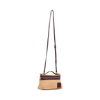 Artisan Vovage – Vanity Straw Crossbody – Red Wine