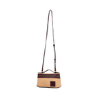Artisan Vovage – Vanity Straw Crossbody – Red Wine
