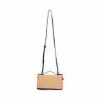 Artisan Vovage – Vanity Straw Crossbody – Red Wine