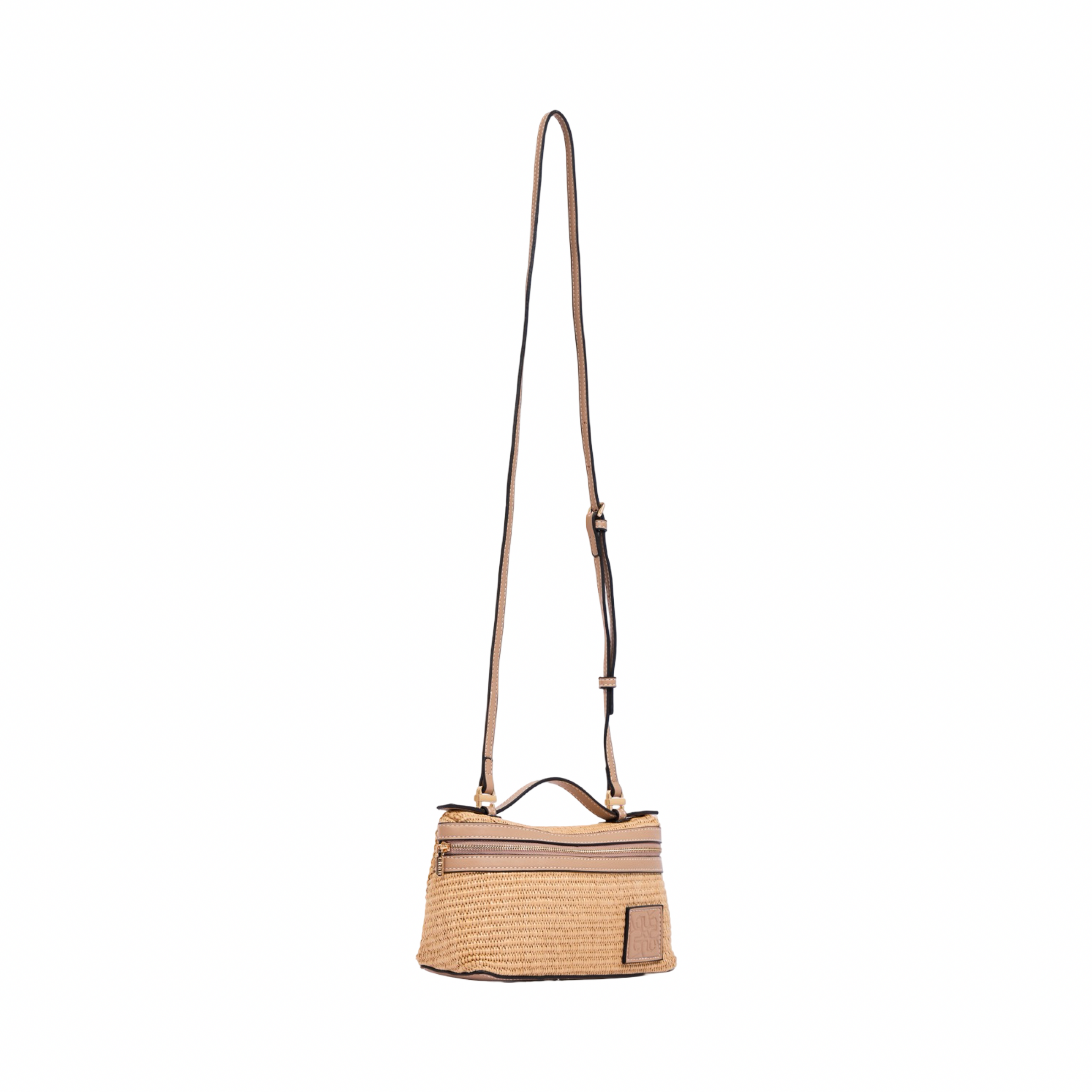 Artisan Vovage – Vanity Straw Crossbody – Mauve