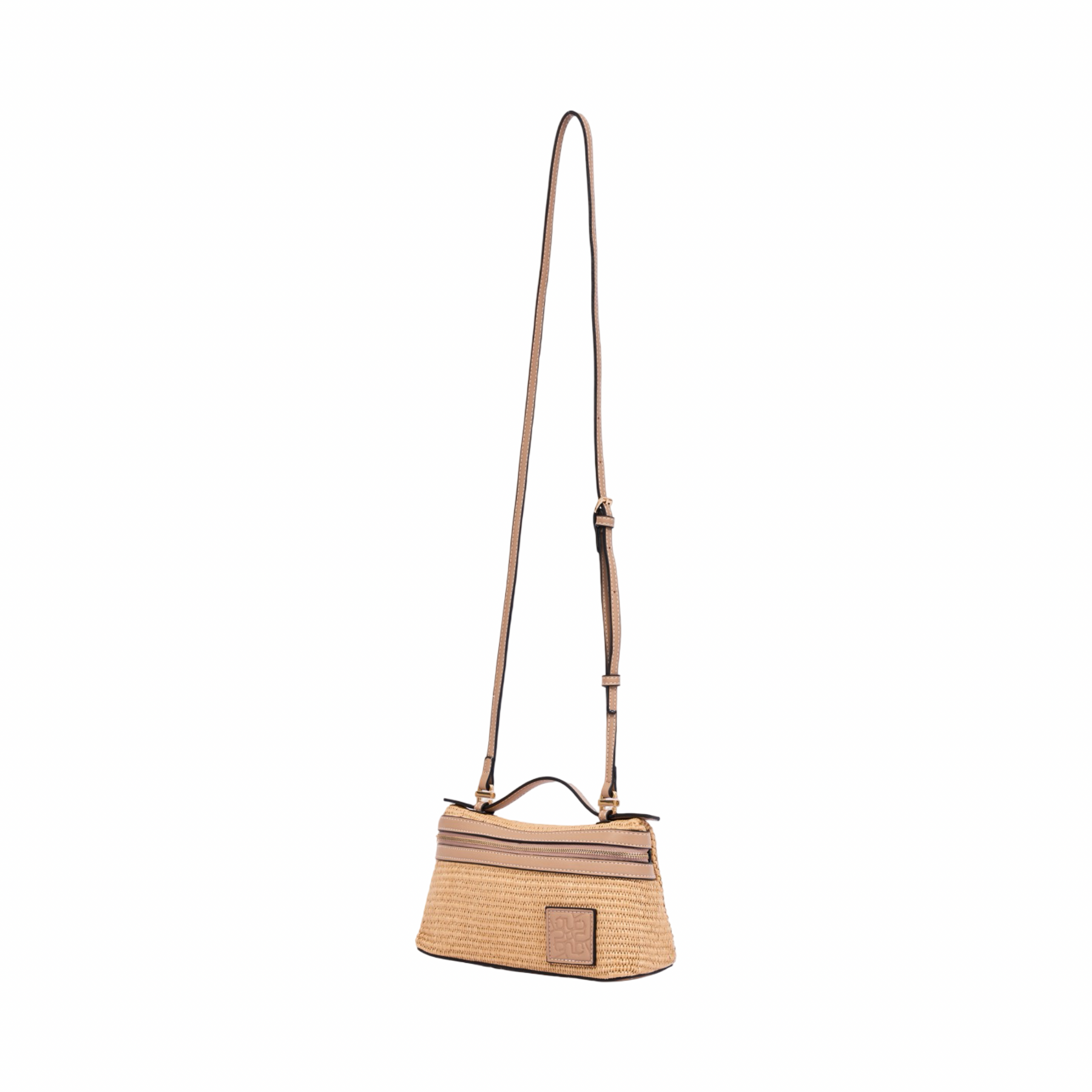 Artisan Vovage – Vanity Straw Crossbody – Mauve