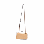 Artisan Vovage – Vanity Straw Crossbody – Mauve