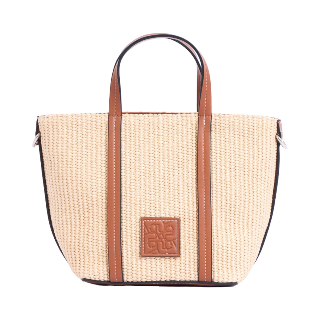 Artisan Vovage – Straw Shoulder Bag – Brown