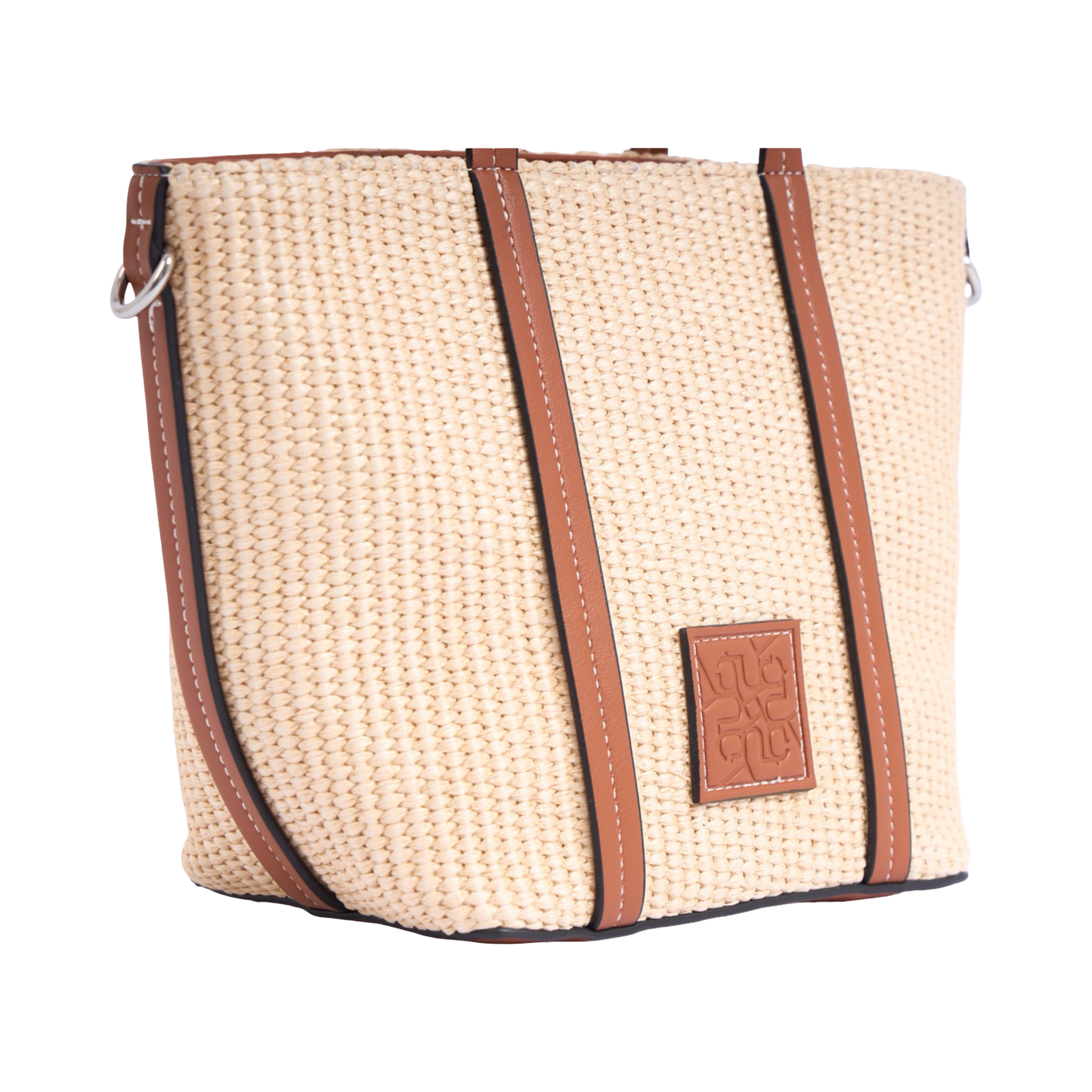 Artisan Vovage – Straw Shoulder Bag – Brown
