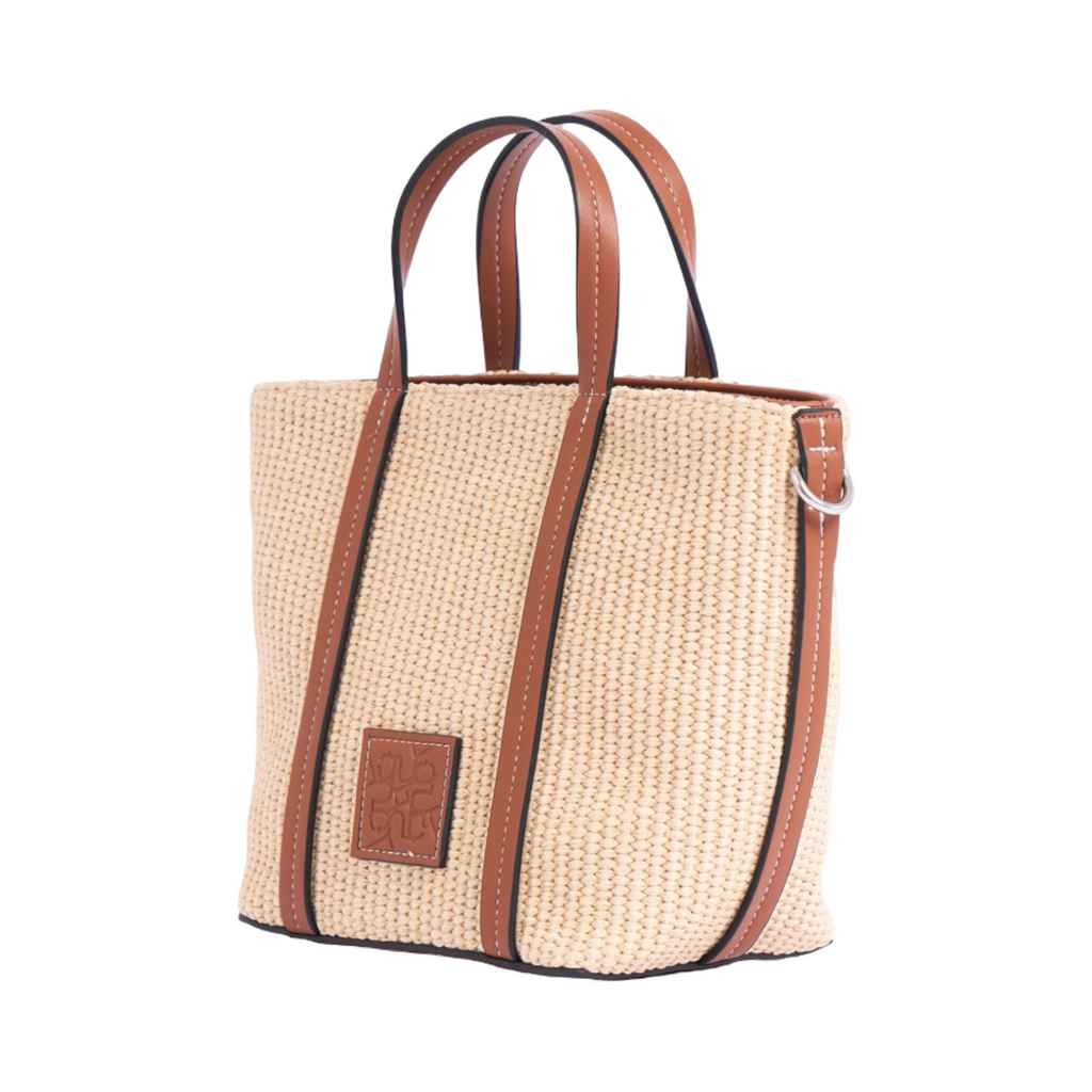 Artisan Vovage – Straw Shoulder Bag – Brown
