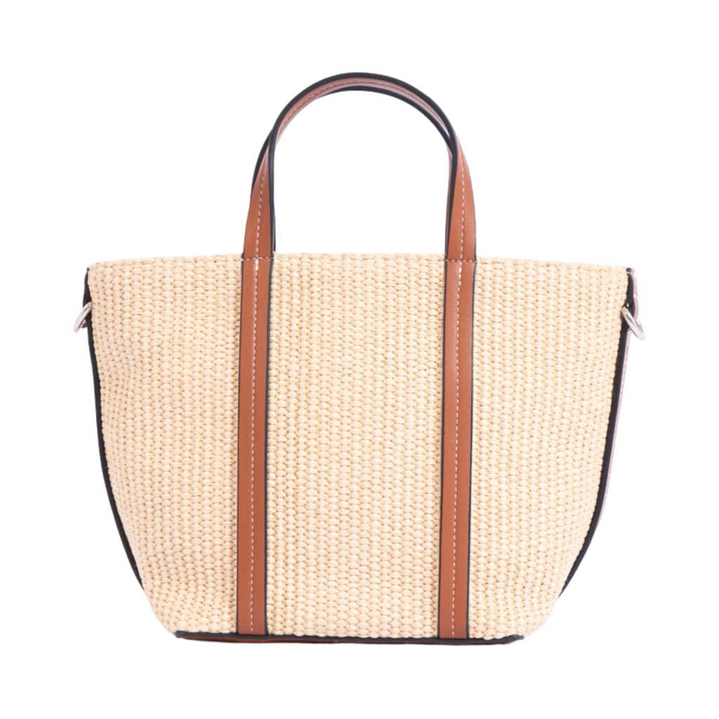 Artisan Vovage – Straw Shoulder Bag – Brown