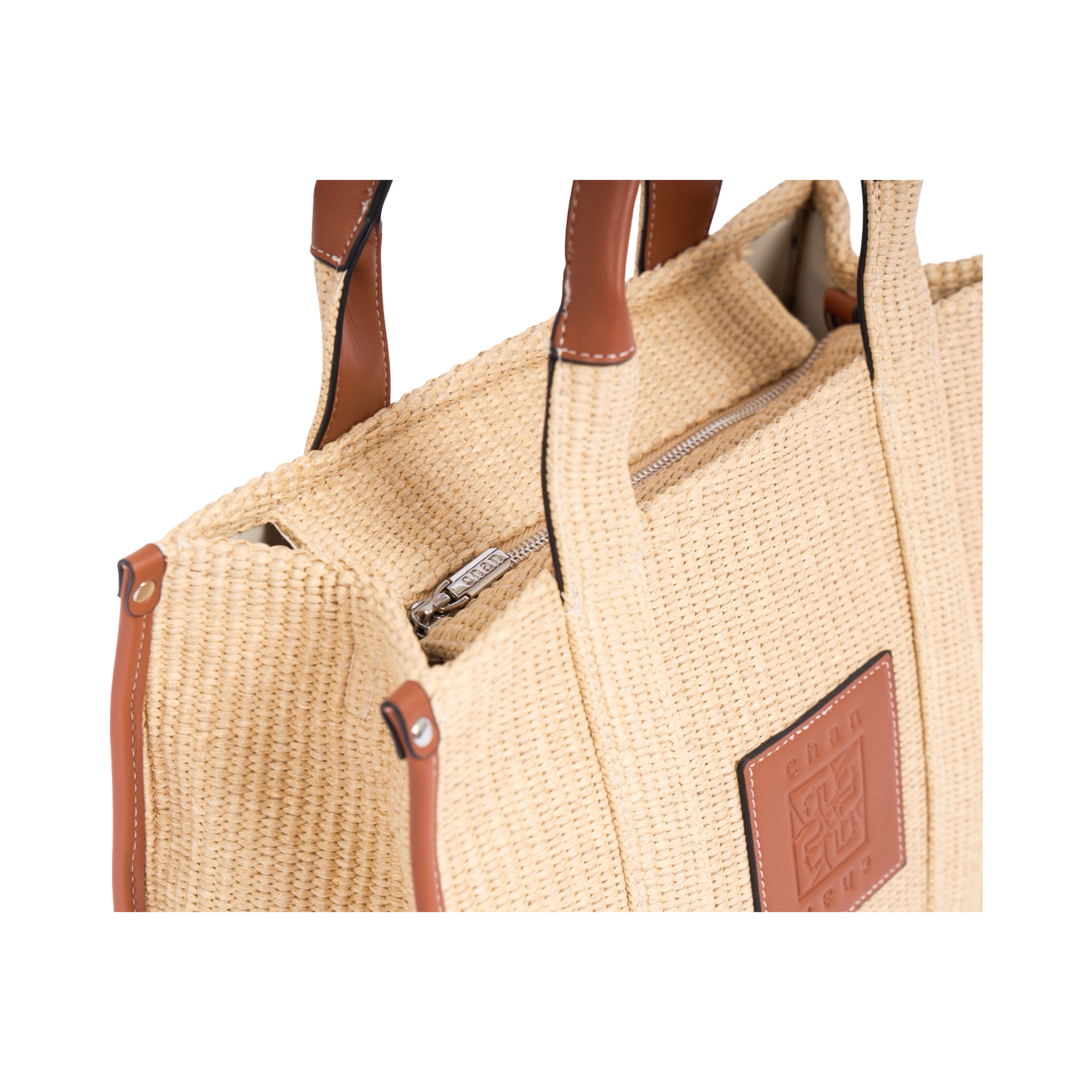 Artisan Vovage – Straw Shopper Bag – Brown