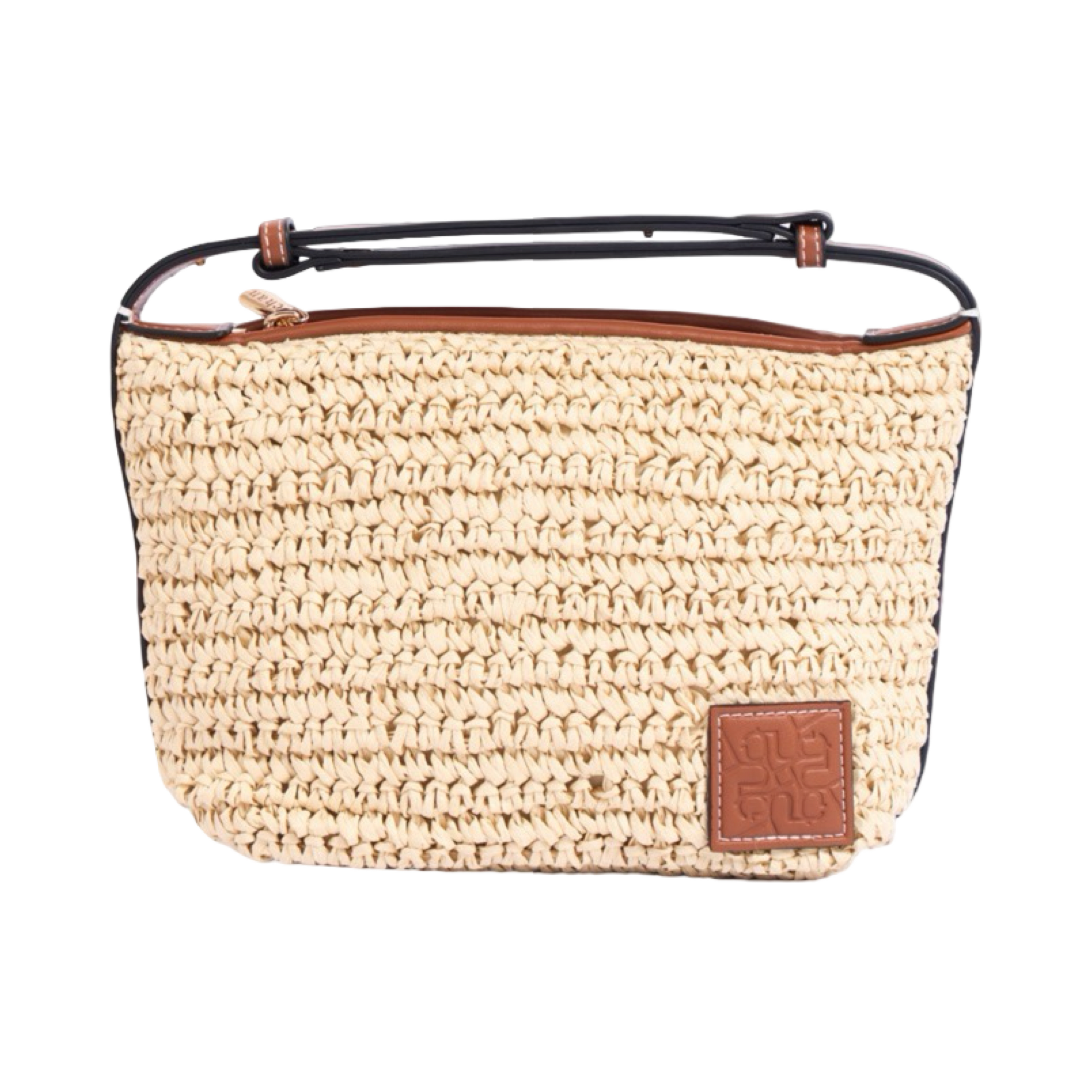 Artisan Vovage – Straw Shoulder Bag – Brown