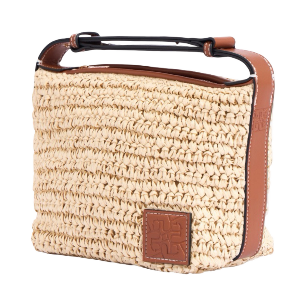 Artisan Vovage – Straw Shoulder Bag – Brown