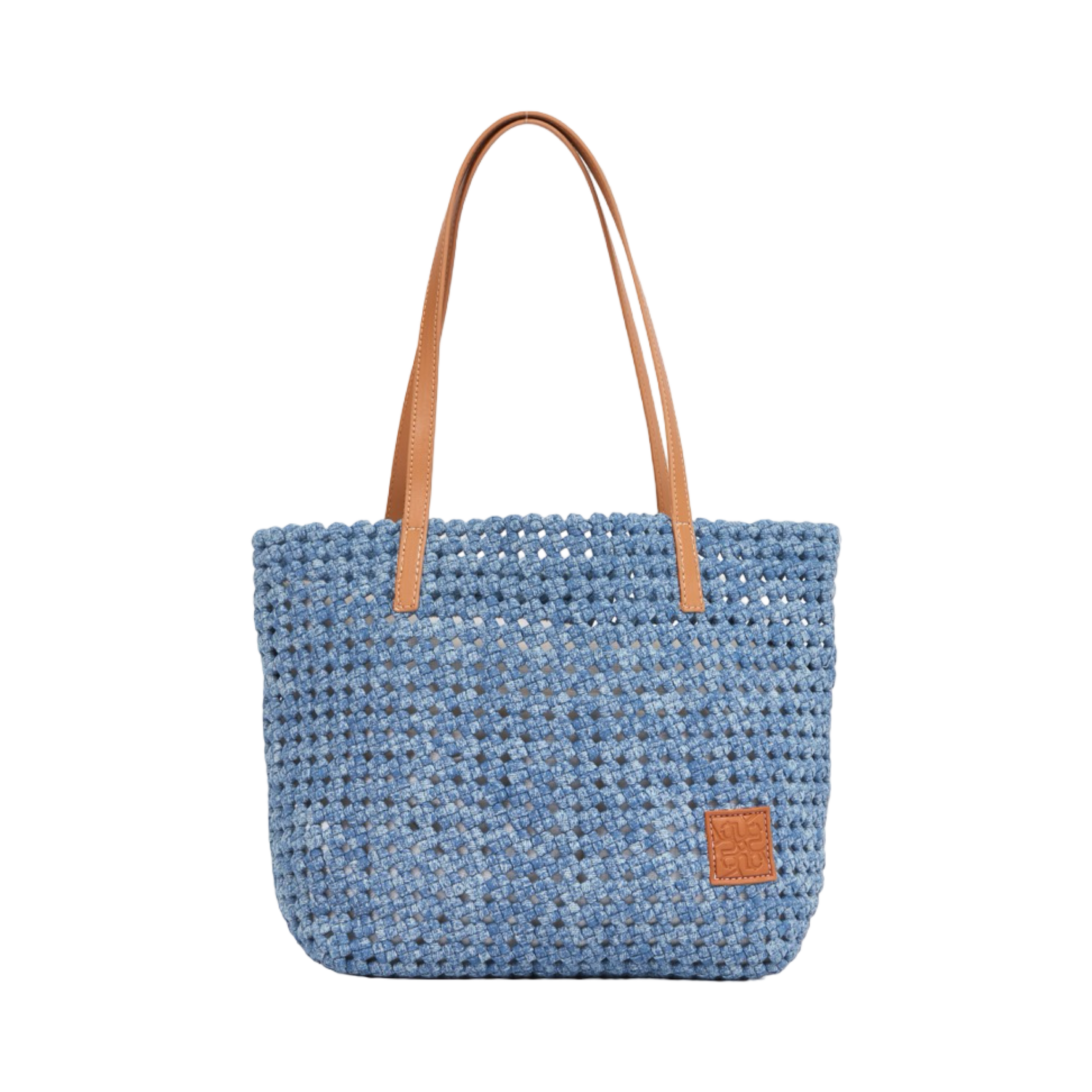 The Blue Nomad – Denim Tote Bag – Washed