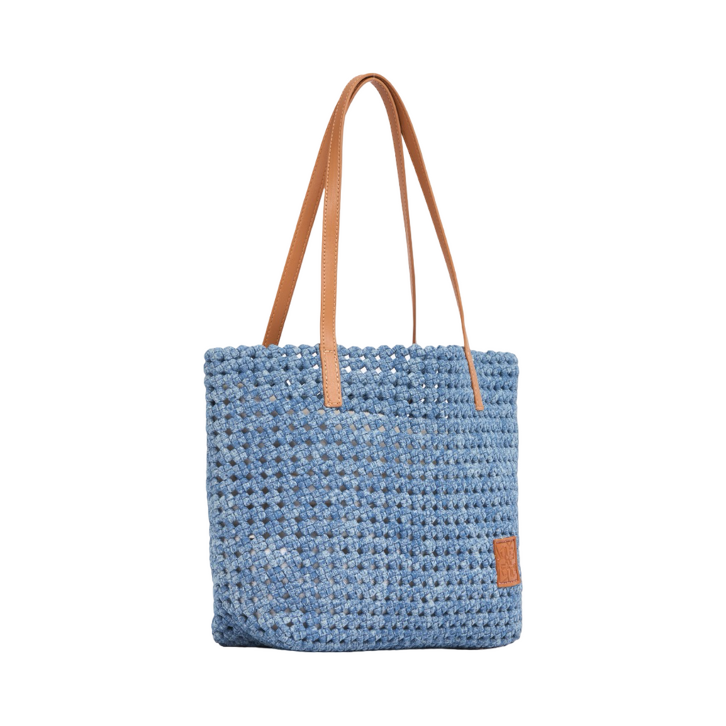 The Blue Nomad – Denim Tote Bag – Washed