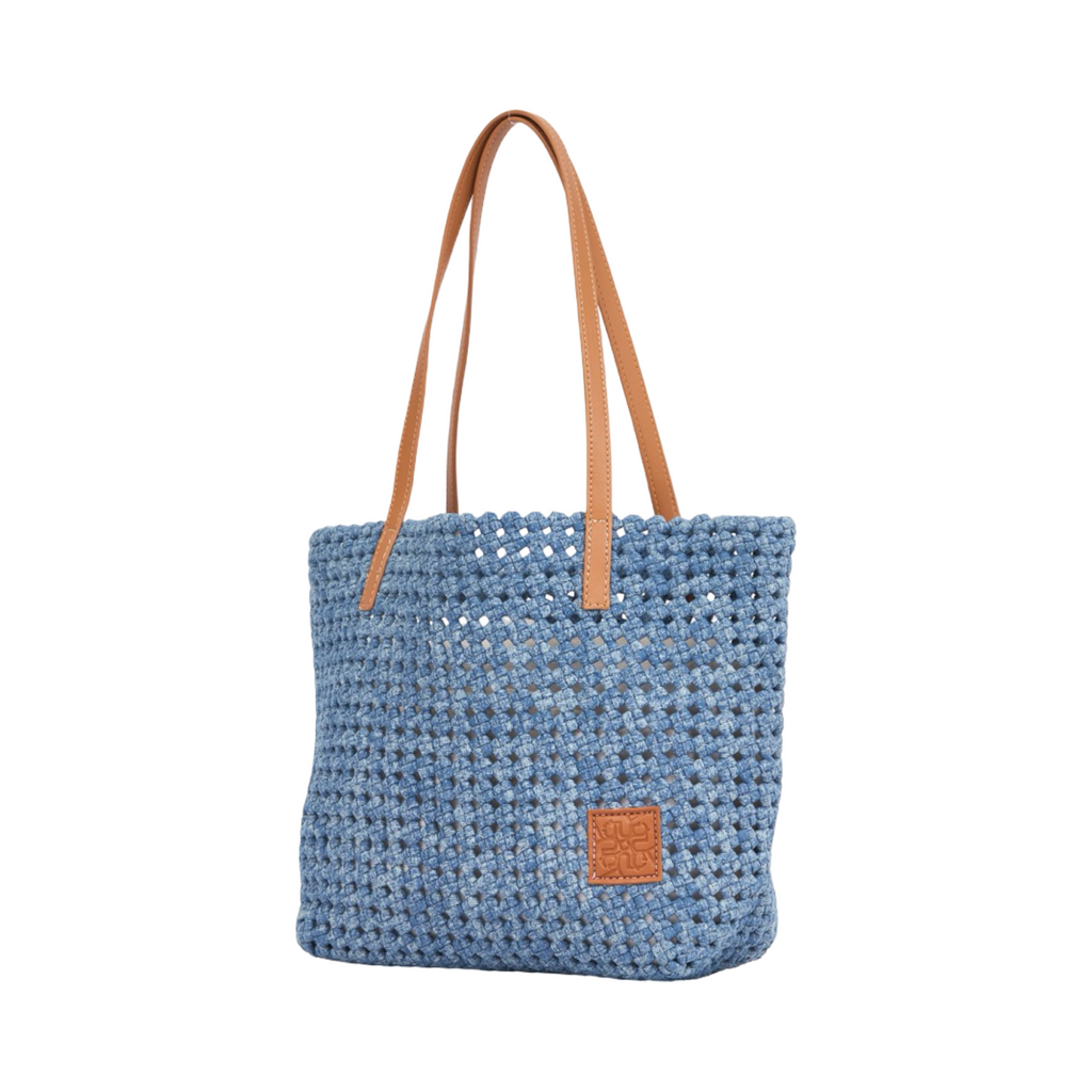 The Blue Nomad – Denim Tote Bag – Washed