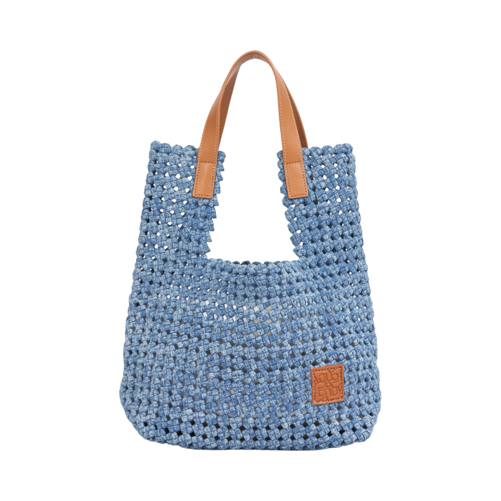 The Blue Nomad – Denim Tote Bag – Washed