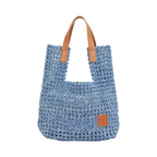 The Blue Nomad – Denim Tote Bag – Washed