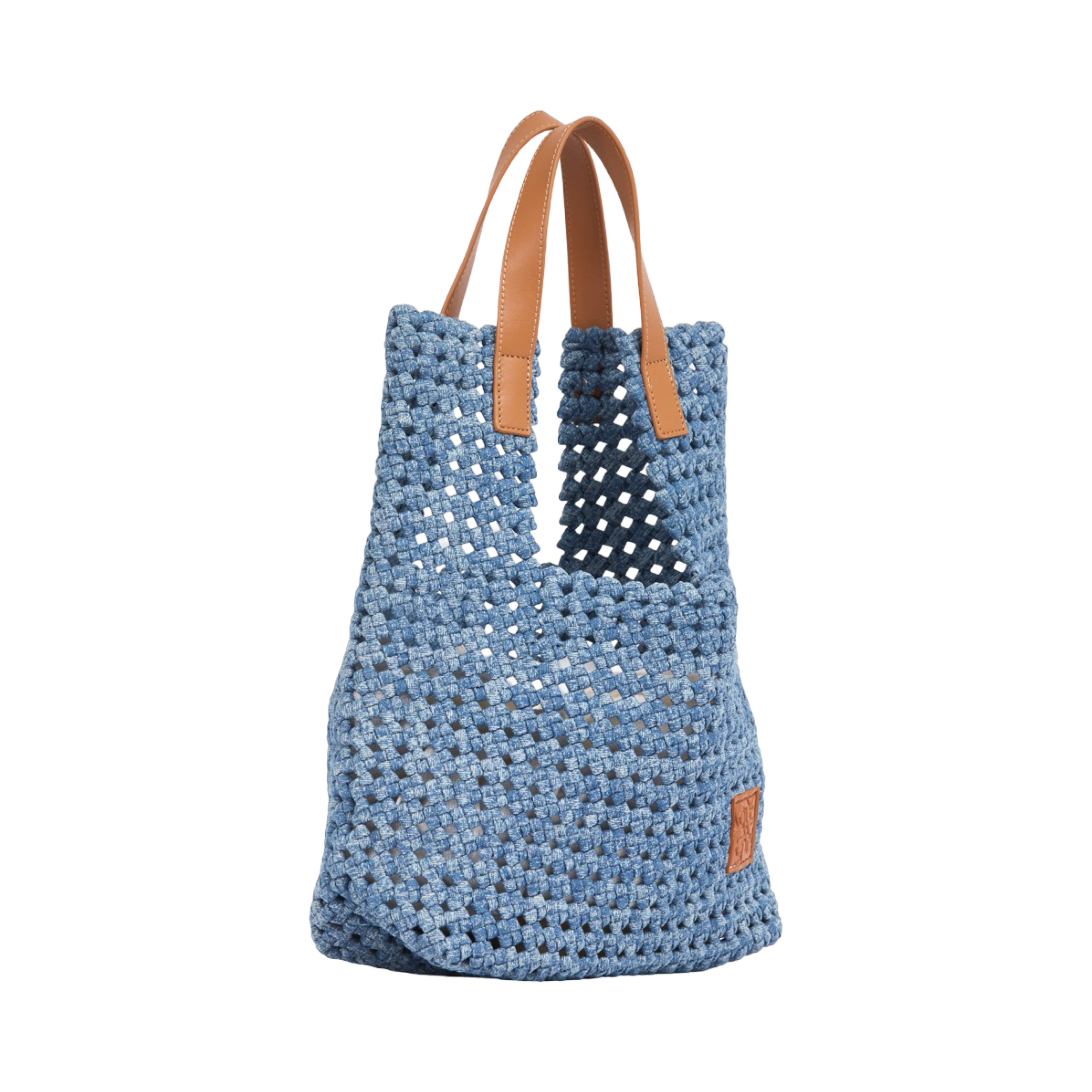 The Blue Nomad – Denim Tote Bag – Washed