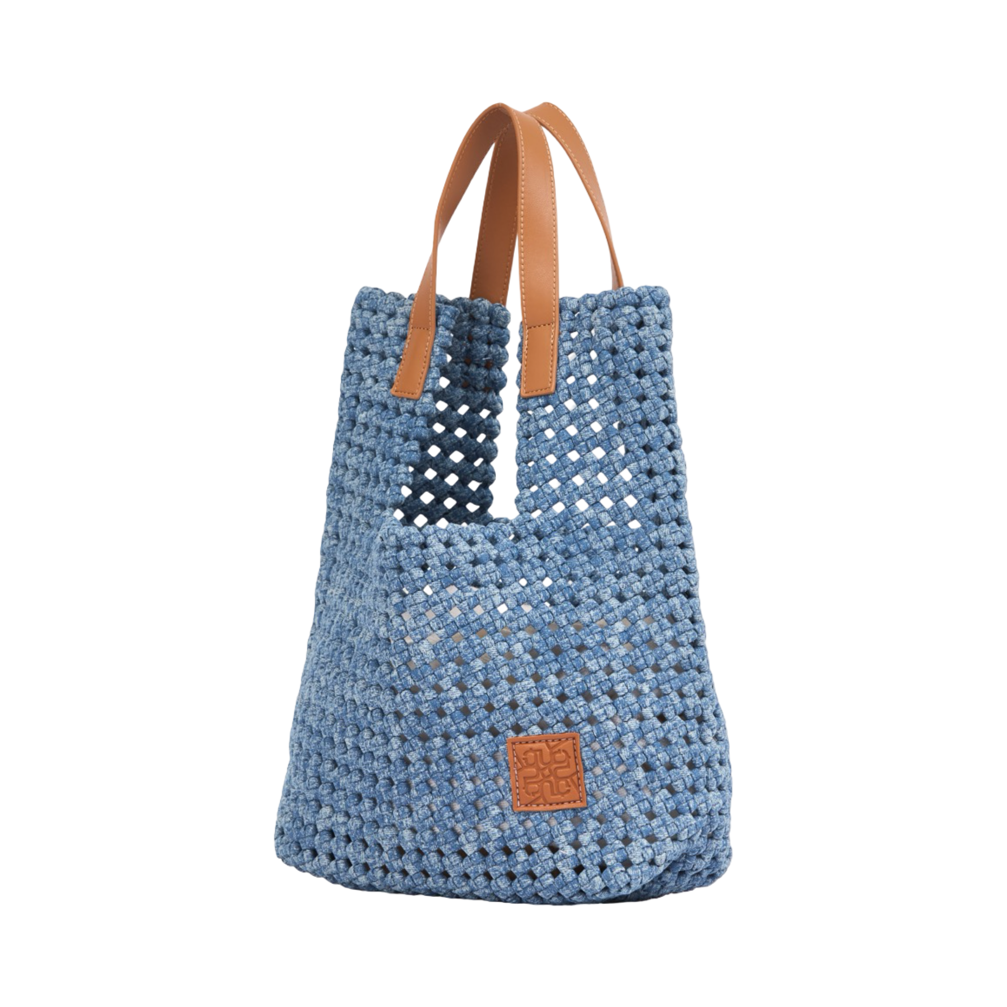The Blue Nomad – Denim Tote Bag – Washed