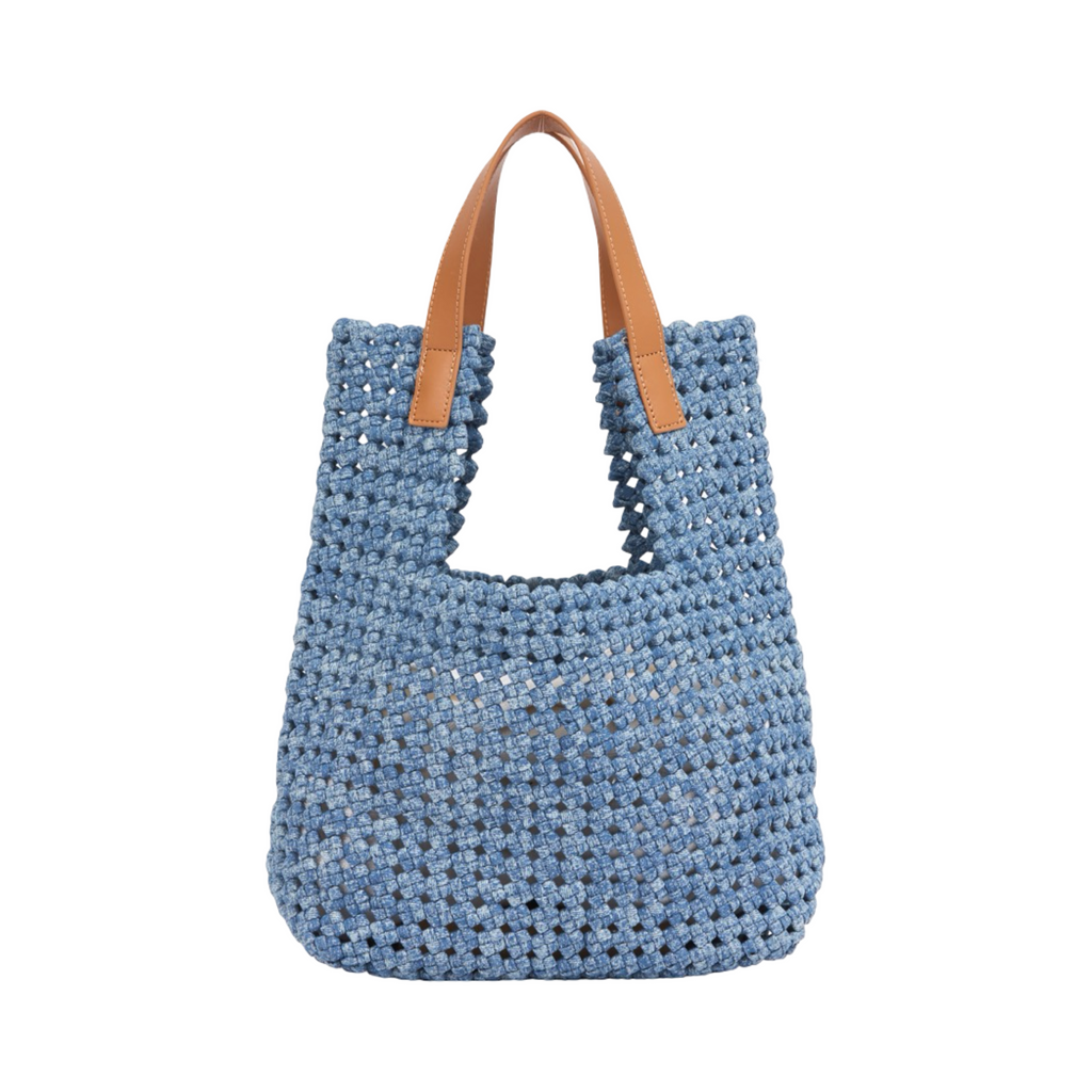 The Blue Nomad – Denim Tote Bag – Washed