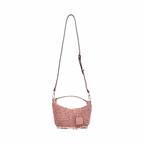Artisan Vovage – Crescent Crossbody S – Dusty Rose