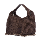Artisan Vovage – Crescent Bag M – Brown