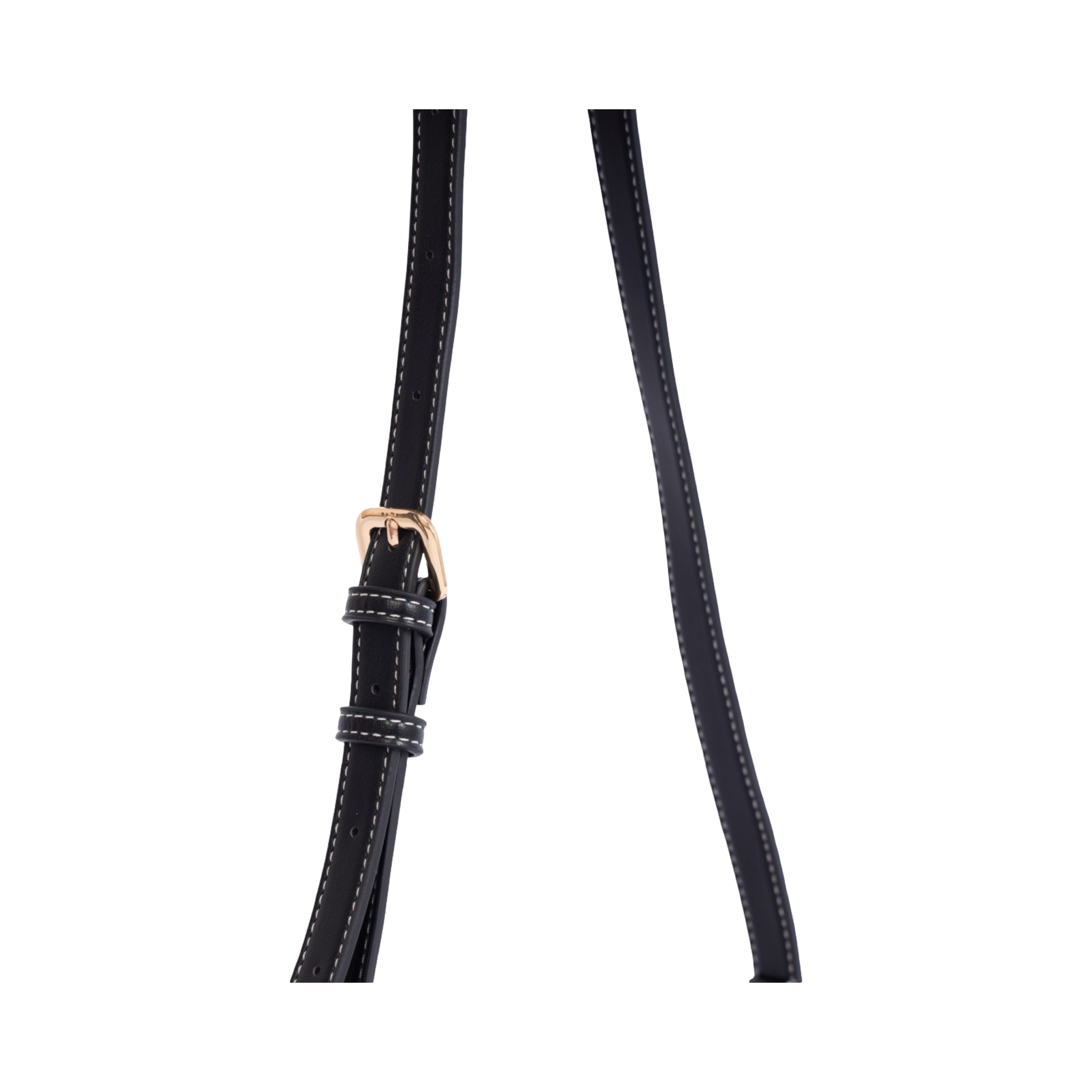 Artisan Vovage – Straw Half Moon Shoulder – Black