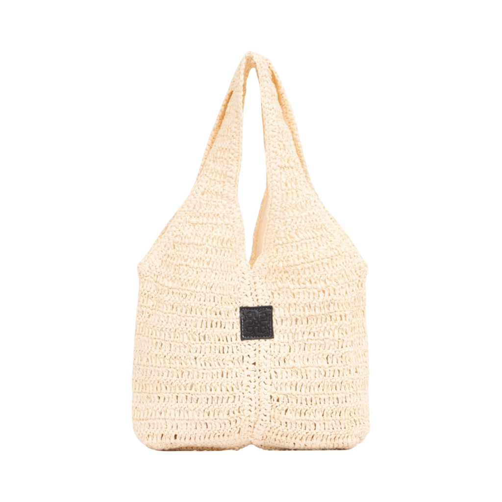 Everyday Earth – Straw Tote Bag – Beige