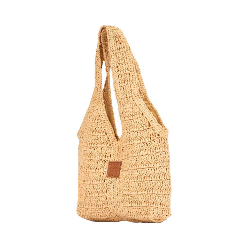 Everyday Earth – Straw Tote Bag – Brown