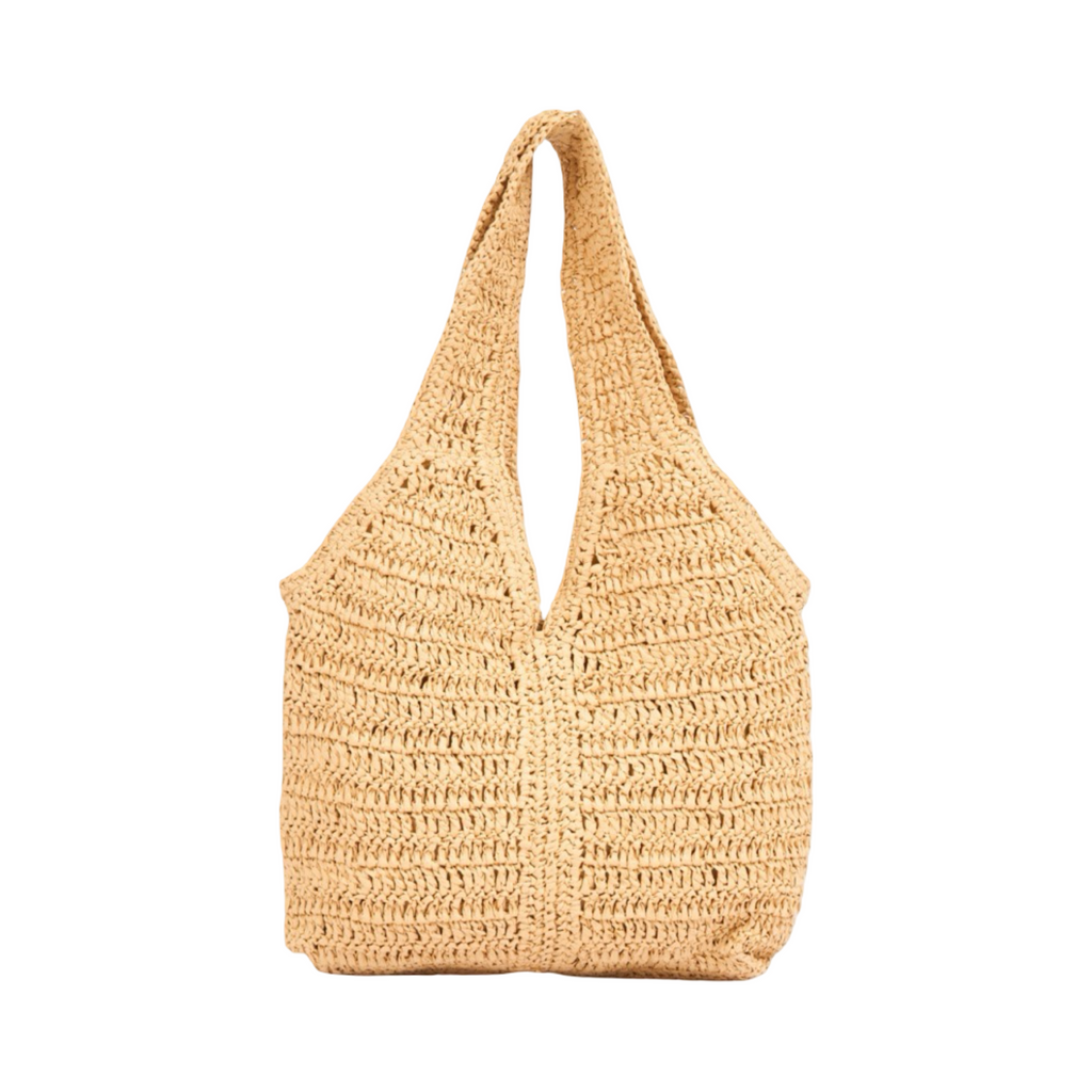 Everyday Earth – Straw Tote Bag – Brown