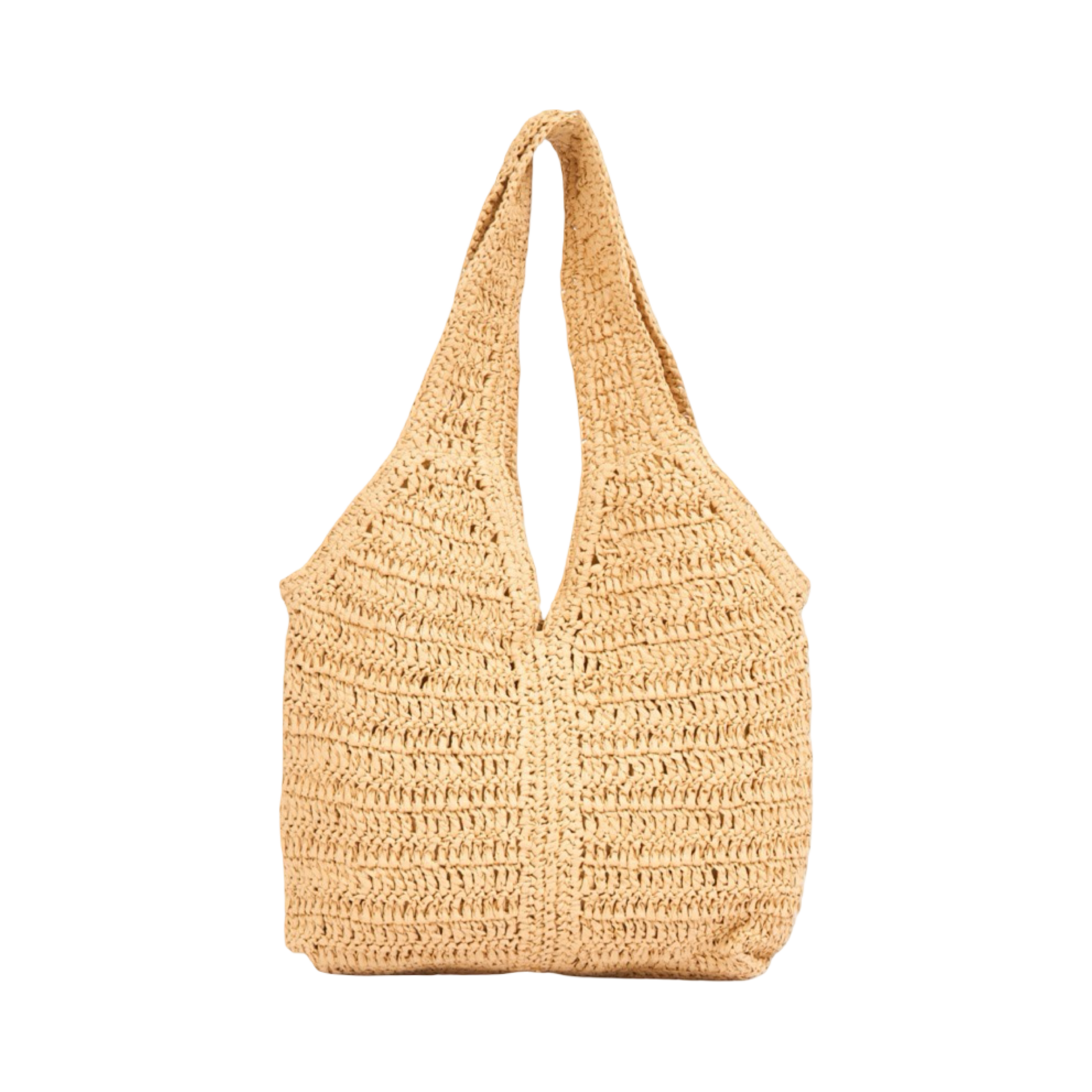 Everyday Earth – Straw Tote Bag – Brown