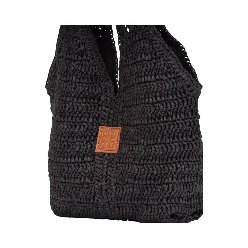 Everyday Earth – Straw Tote Bag – Black