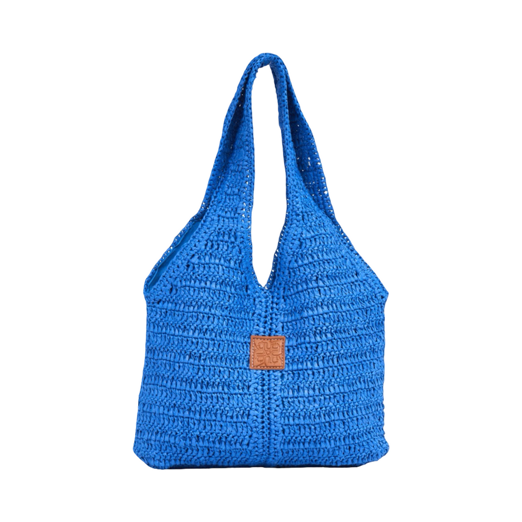 Everyday Earth – Straw Tote Bag – Blue