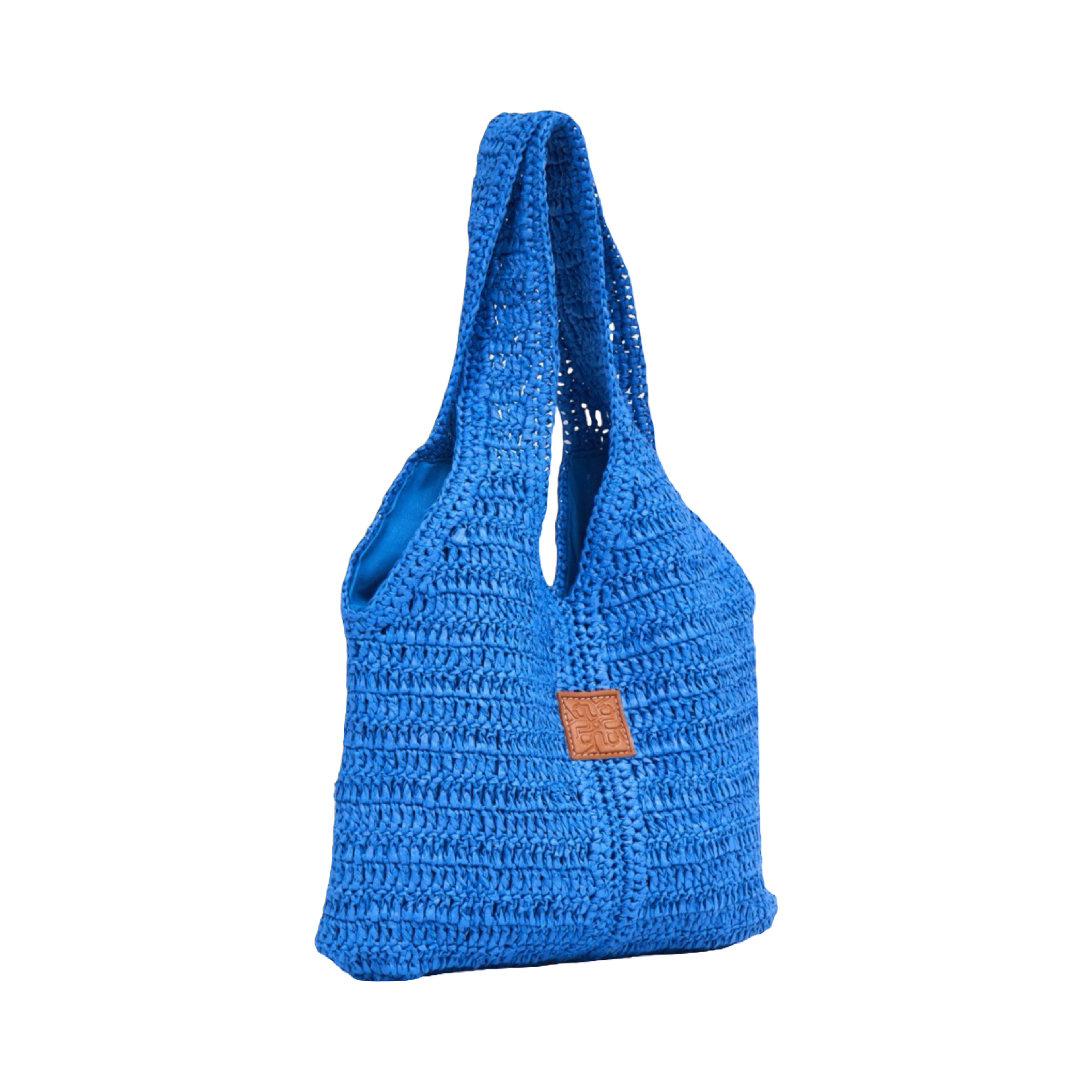 Everyday Earth – Straw Tote Bag – Blue